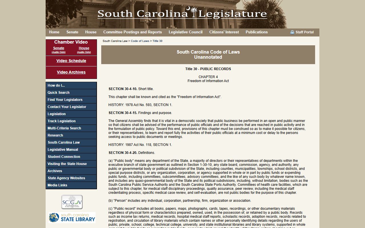 Lee County court records public access law source