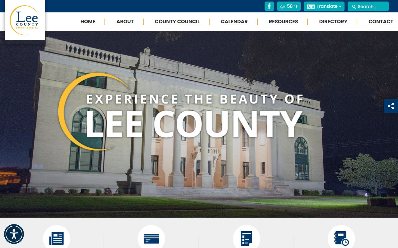 Lee County court records county government home page